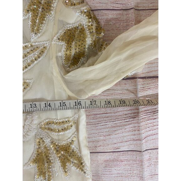 NWT DeadStock Sho Max Origionals Beaded Long Sleeve Top - Small/Medium - Picture 11 of 16